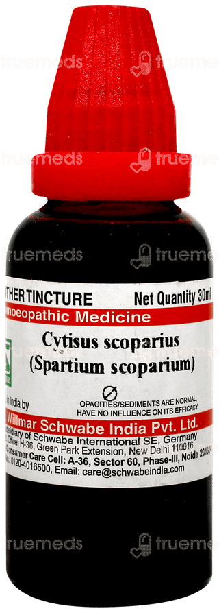 Dr Willmar Schwabe Spartium Scoparium Q Mother Tincture 30ml